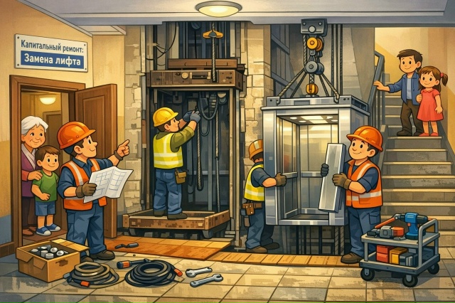 Капремонт лифтов-2026