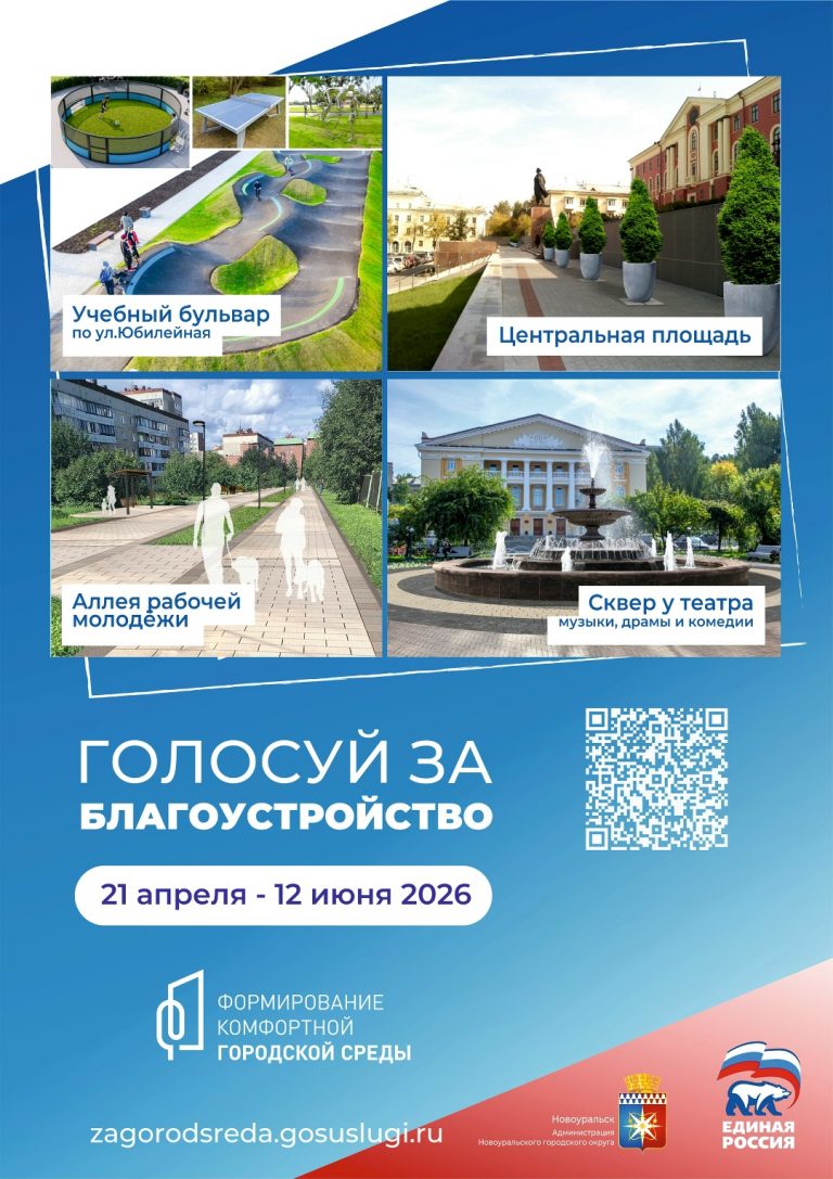 Новоуральск выбирает территорию для благоустройства в 2027 году