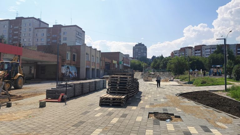 На Эспланаде усилили водоотведение