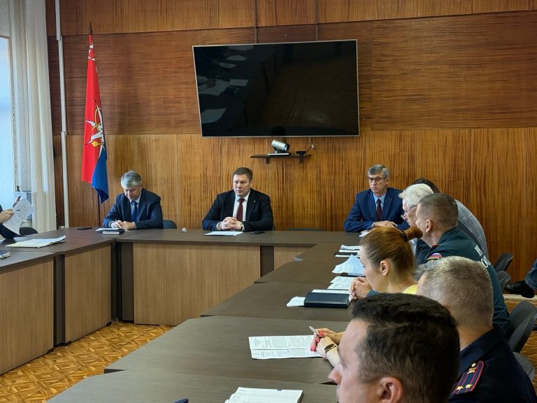 Заседание комиссии по предупреждению и ликвидации ЧС